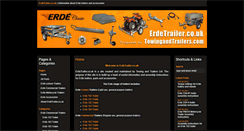 Desktop Screenshot of erdetrailer.co.uk
